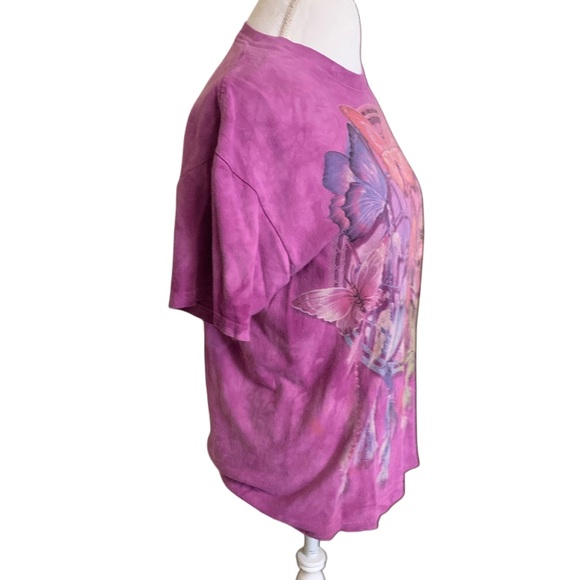 The Mountain Purple Dreamcatcher & Butterfly T-shirt - Picture 2 of 6